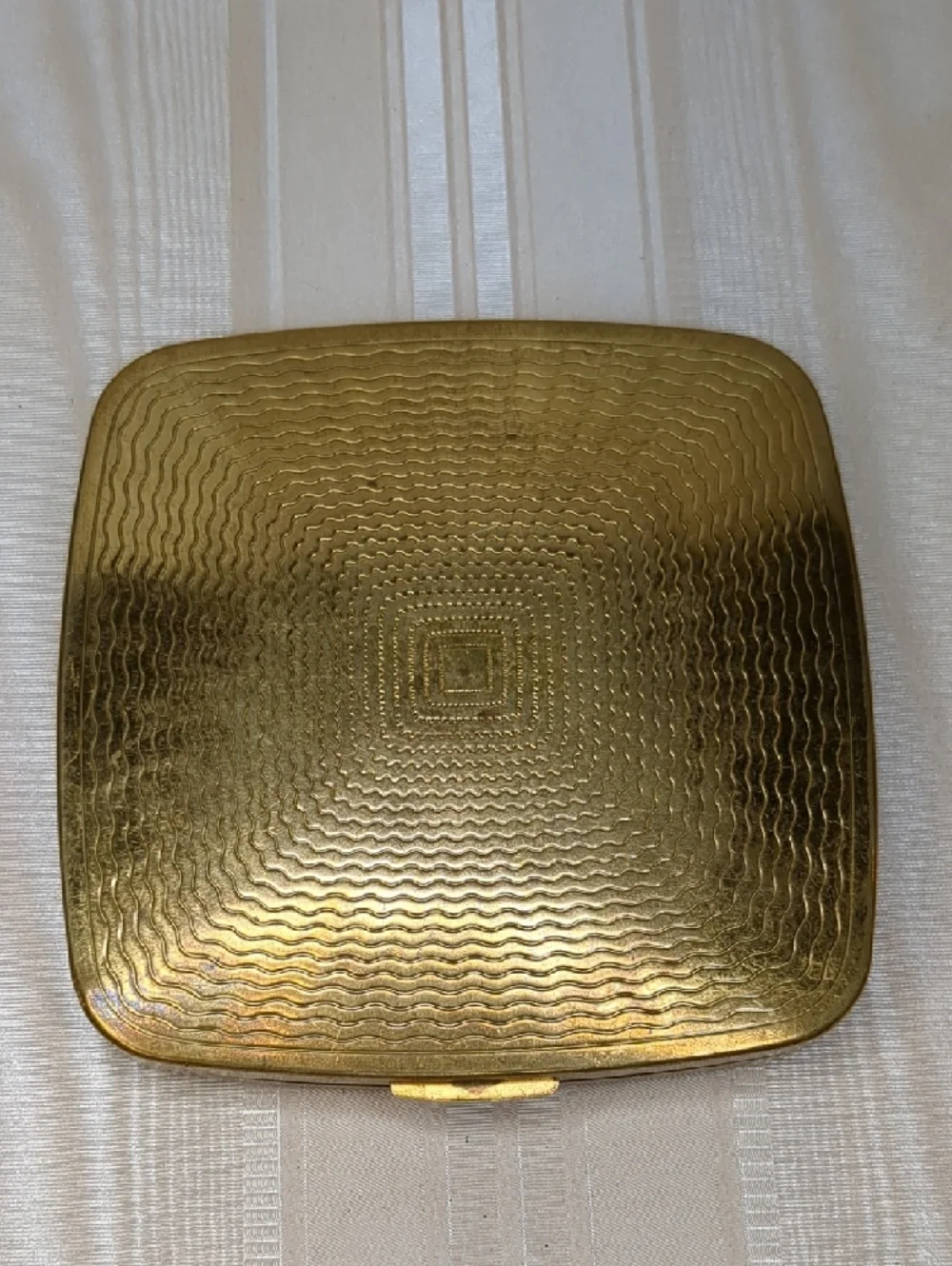 Vintage 1940s Compact Max Factor Hollywood USA Art Deco MCM